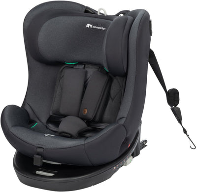 Bebeconfort Evolvefix i-Size – Autositz – 360 Grad – SPS – schwarz getönt – Geburt bis 12 Jahre