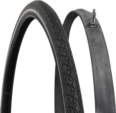 Dresco-Reifenset 28 x 1 5 8 x 1 3 8 (37-622) DV 45 mm Antilek
