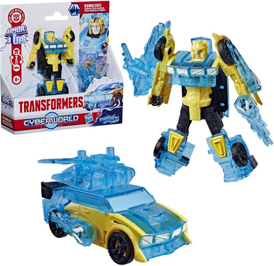 Transformers Cyberworld Energon Surge Bumblebee Armored Cyber Changers – Actionfigur