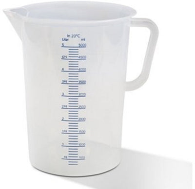 Vitlab Messbecher - 100 ml transparent
