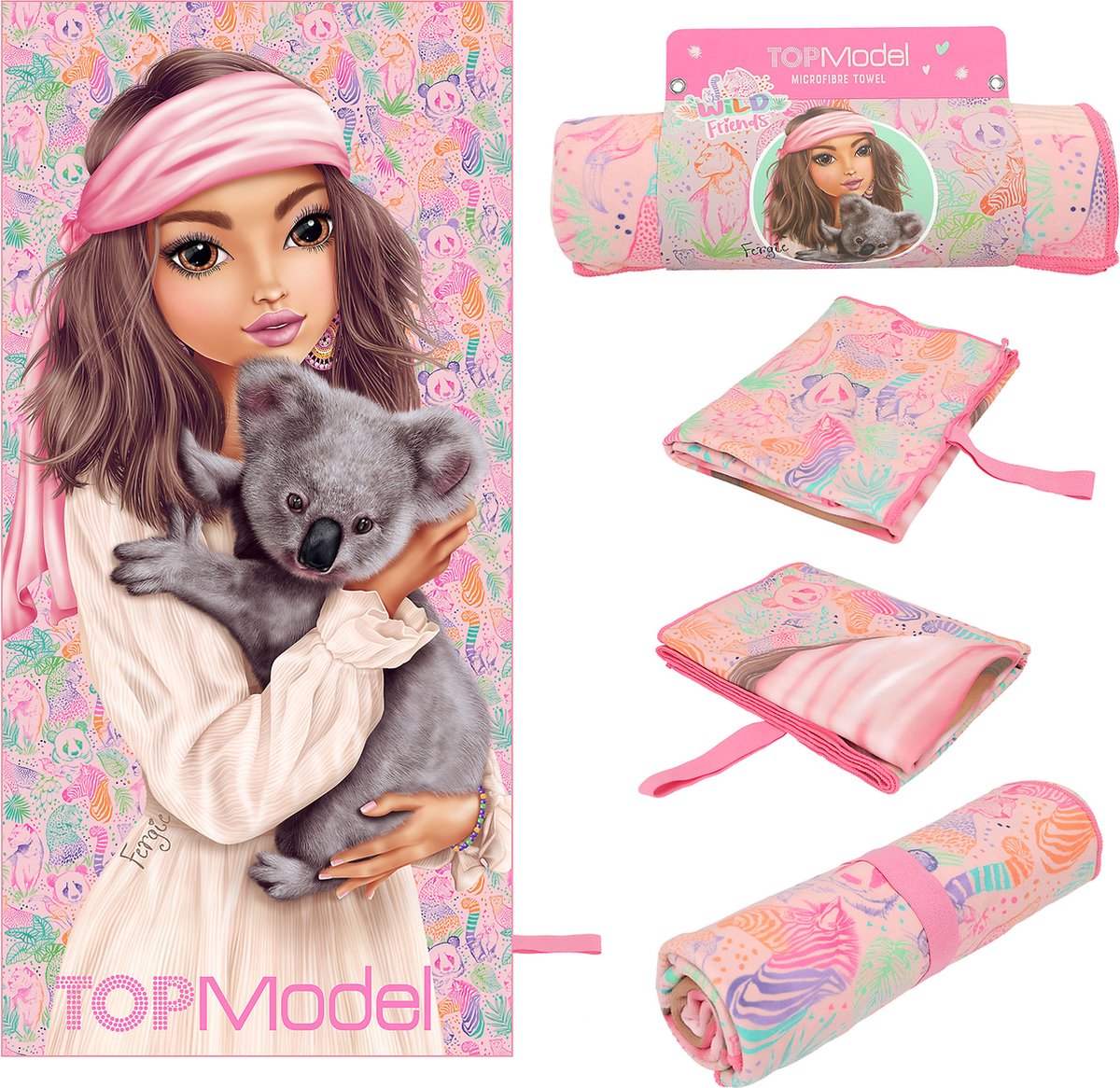 Depesche – Topmodell Mikrofaserhandtuch – wild