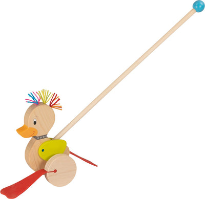 Goki Holz Push Figur Ente