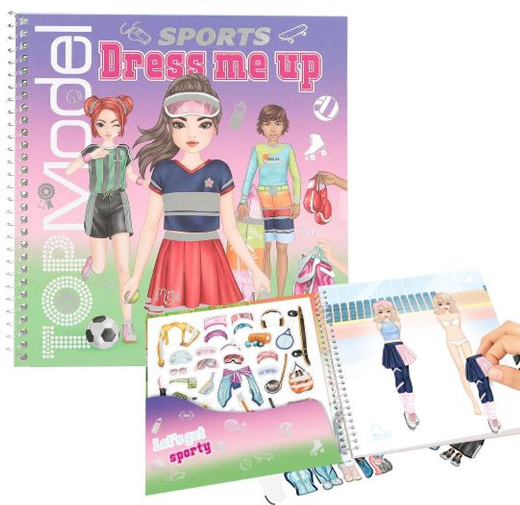 Depesche – Topmodel Dress Me Up Stickerbuch – Sport