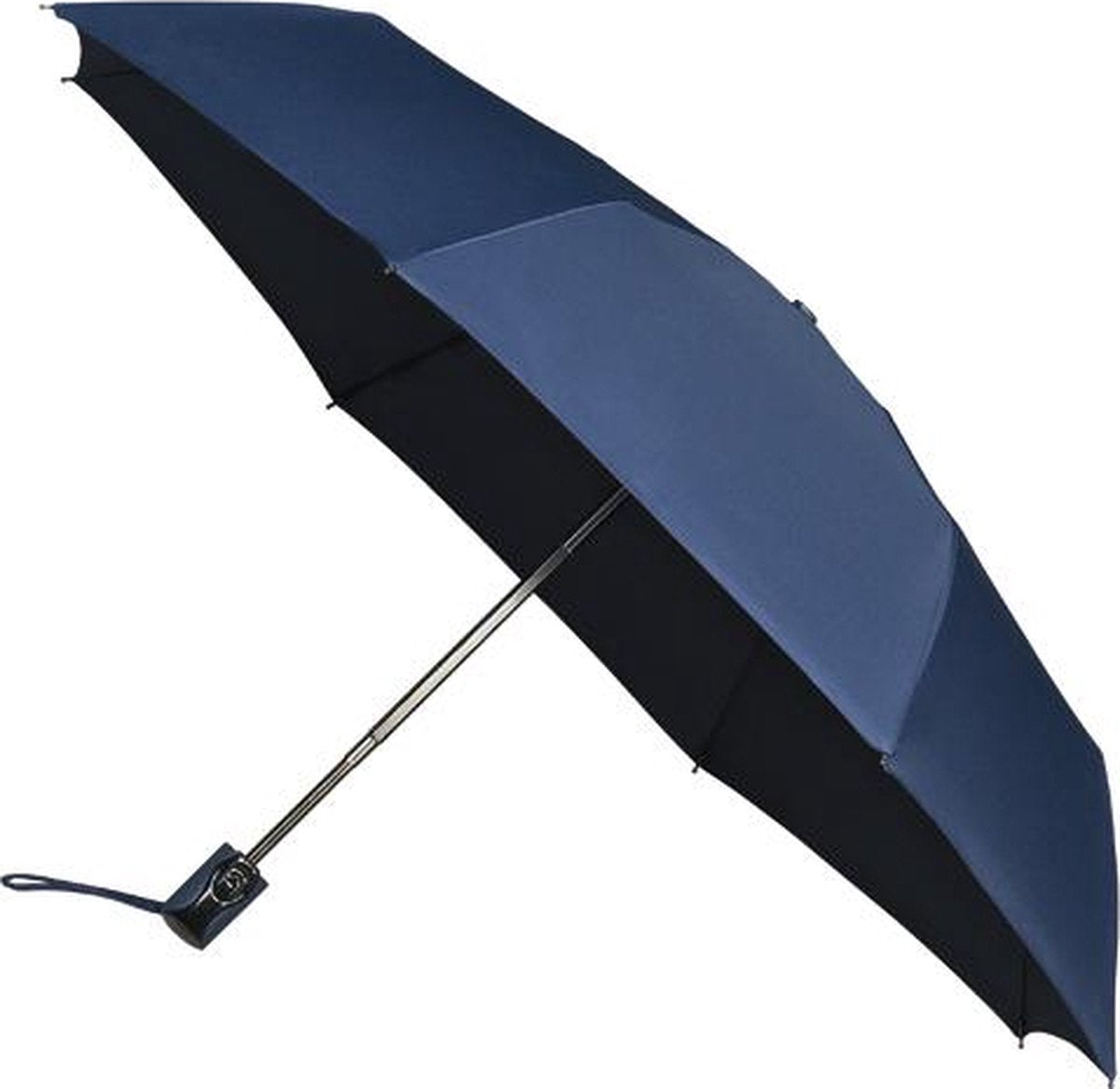 Minimax faltbare Regenschirmauto offen Ø 100 cm blau