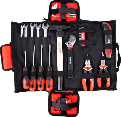 Yato Basis-Werkzeugset in robuster Tasche – 44-teilig