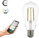 Eglo connect.z smarte LED-Lampe – E27 – ø 6,4 cm – einstellbares weißes Licht – dimmbar – Zigbee