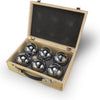 Selecta Luxus Jeu de Boules in Holzkist spielt