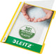Leitz Schnellfixierer A4 – 30 % recycelter Pre-Consumer-Kunststoff – 25 Stück – Gelb