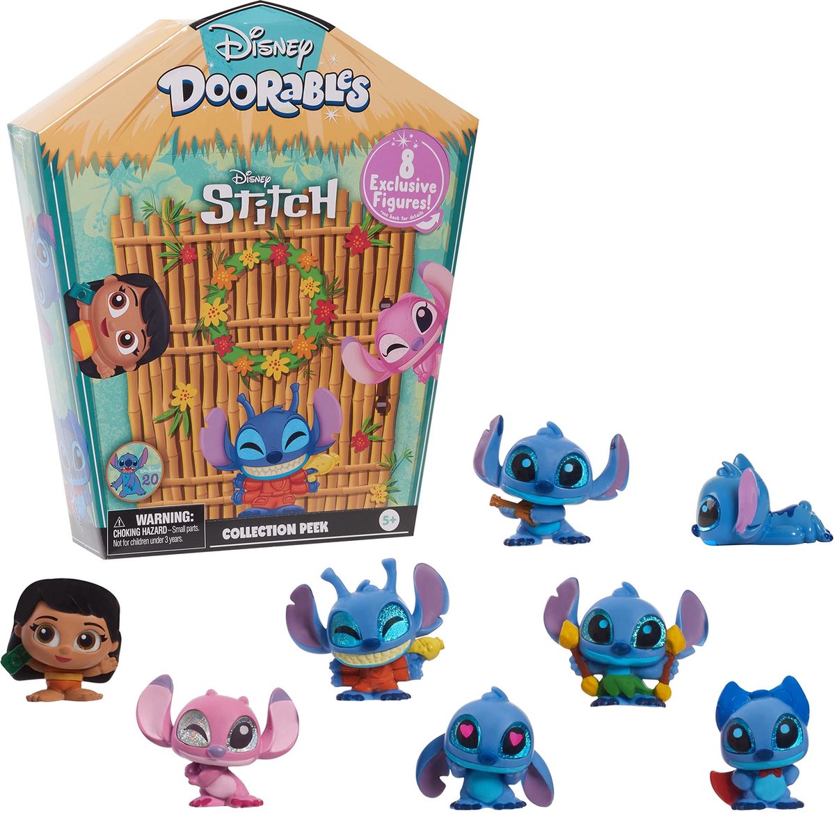 Spielen Sie einfach Surprise Stitch Disney Doorables Figur mehrfarbig