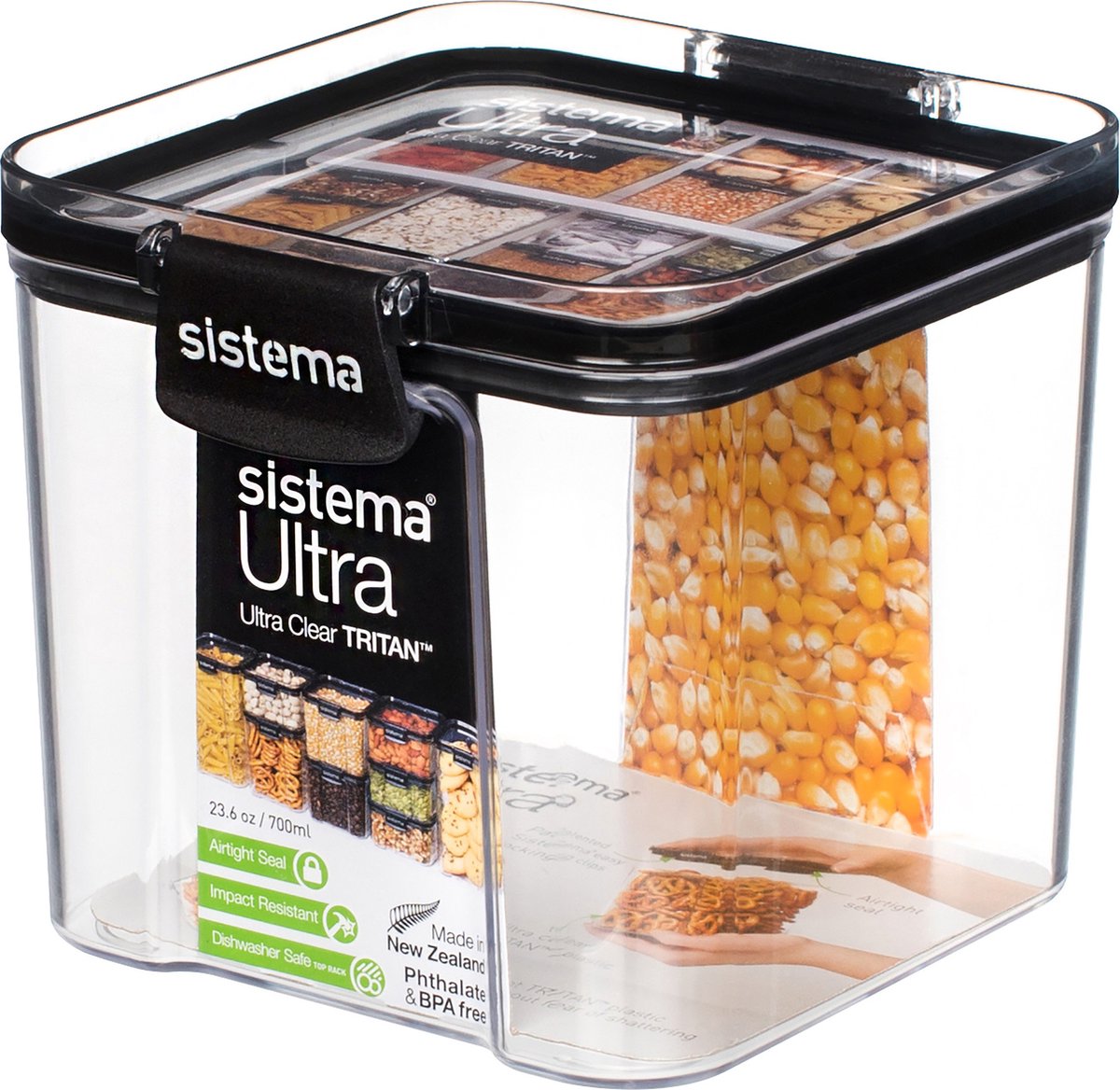 Sistema ultra quadratische Aufbewahrungsbox – 700 ml