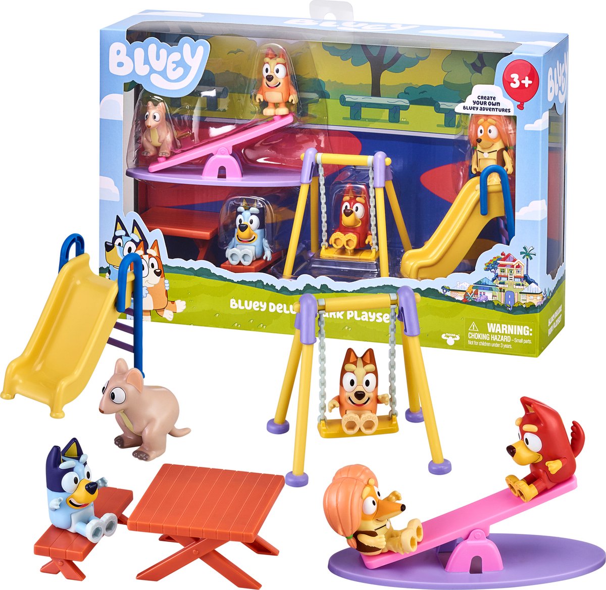 Elchspielzeug Bluey Speeltuin Deluxe Play Set