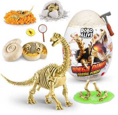 Robo Alive Zuru – Mega-Dino-Fossilfund – Spielzeugroboter – Brontosaurier