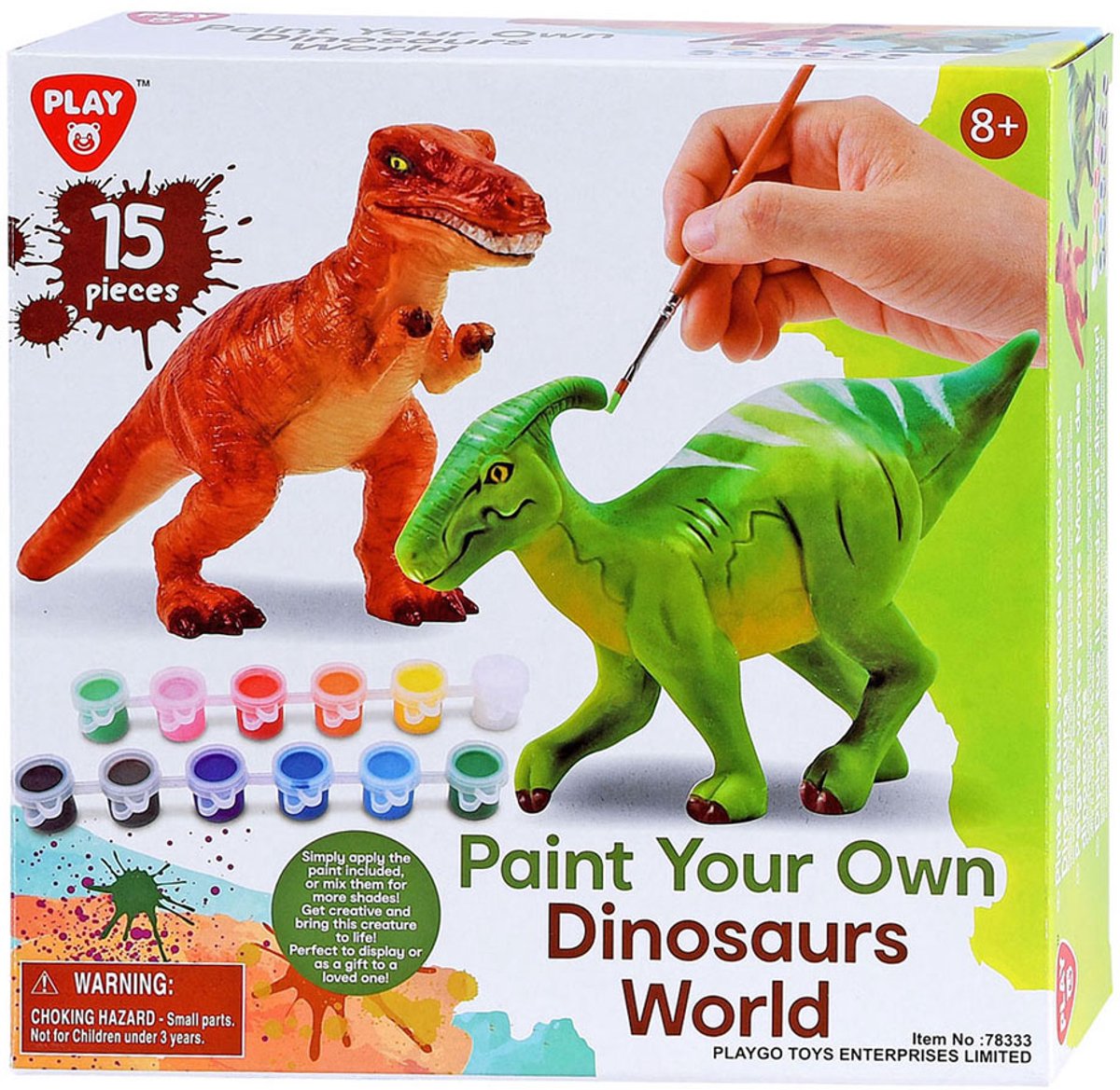 Malen Sie Ihre eigenen Dinosaurier, 15dlg.