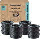 Tommee Tippee Twist Click Windeleimer-Nachfüllungen – Packung mit 12 Stück – 12 x 10,5 m Nachfüllkassetten