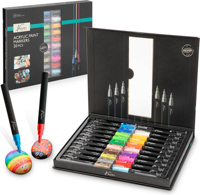 Creative Craft Group Nassau Acryl-Marker-Set – 20-tlg.