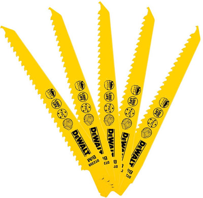 Dewalt dt2359 Säbelsägeblatt – 152 x 4,2 mm – Kunststoffholz mit Nägeln (5 Stück)