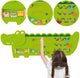 Vigatoys Viga Toys – Krokodil-Wandspielbrett