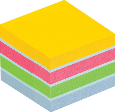 Haftnotizen Mini-Würfel | 400 Blatt | ft 51 x 51 mm | verschiedene Farben | auf Blase