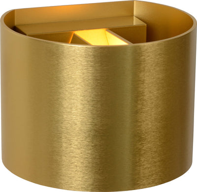 Lucide xio - Wandleuchte - LED dimmbar - G9 - 1x3,5 W 2700 K - einstellbarer Abstrahlwinkel - mattgoldenes Messing
