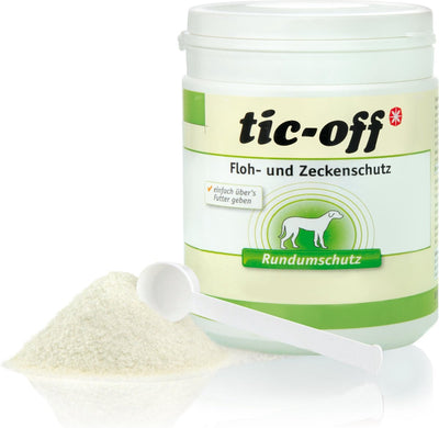 Anibio Tic-Off, Zecken- und Flohschutzpulver, 140 gr