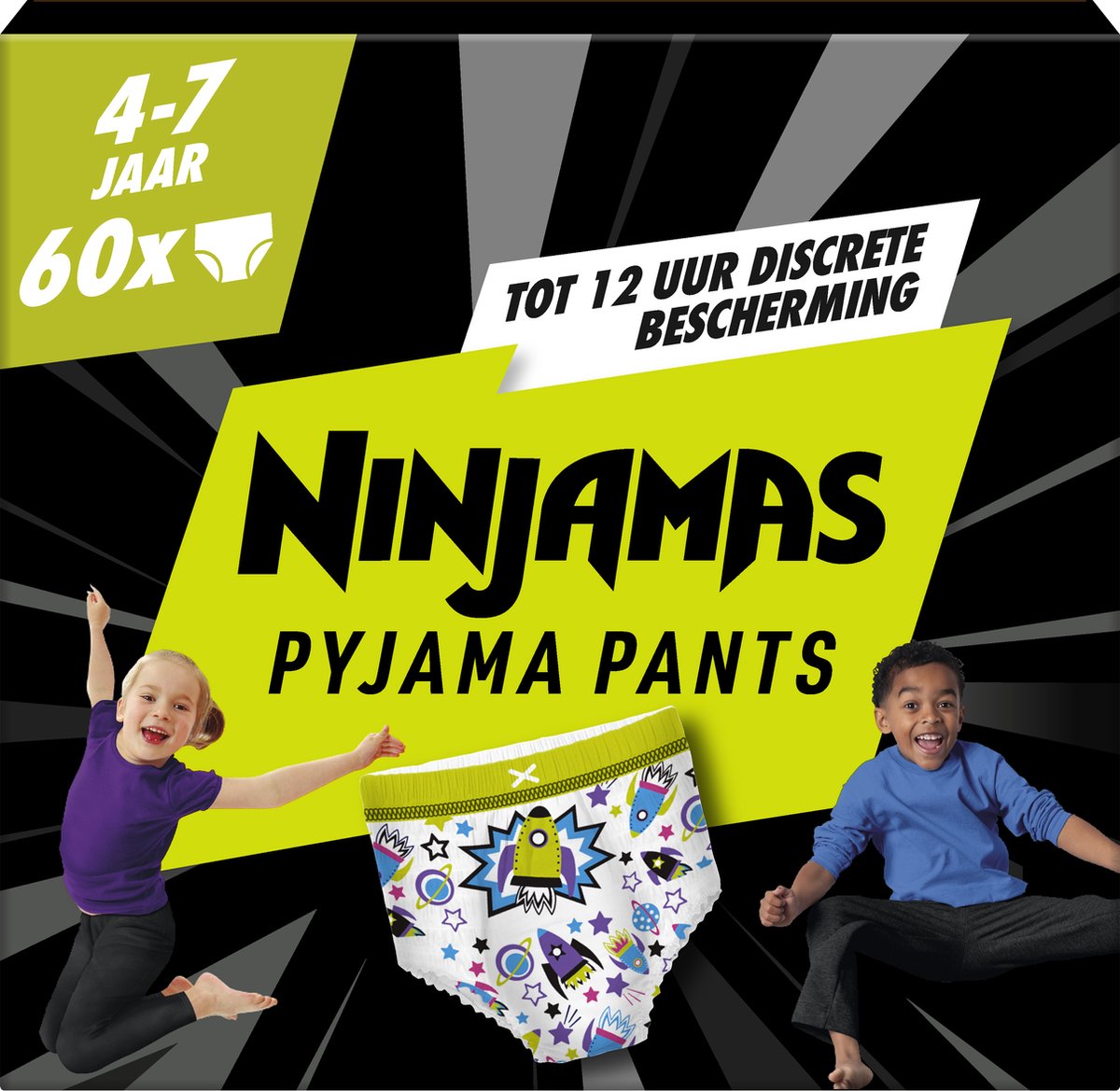 Ninjamas Pyjamahosen – 60 Pyjamahosen