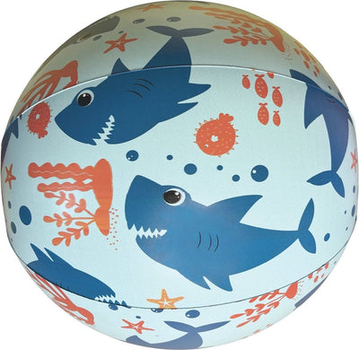 Kleine Haie | Blauer Beachball Ø 51 cm