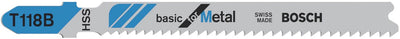 Bosch - Stichsägeblatt T 118 B Basic für Metall - 100 Stück