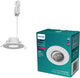 Philips LED Philips Cilantro Einbaustrahler – Szenenschalter-Lichttechnologie – 5 W – warmweißes Licht: 2700 K – Weiß
