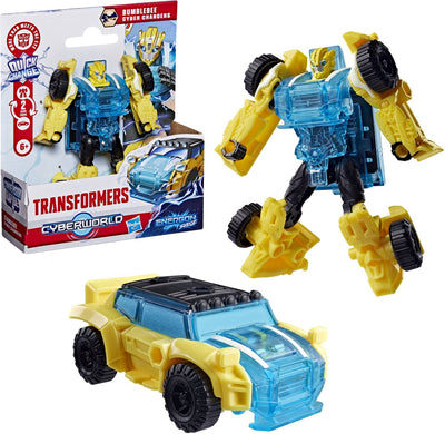 Transformers Cyberworld Engeron Surge Bumblebee Cyber Changers – Actionfigur