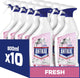 Antikal Frischespray – zur Entfernung von bis zu 100 % Kalk – 10 x 800 ml