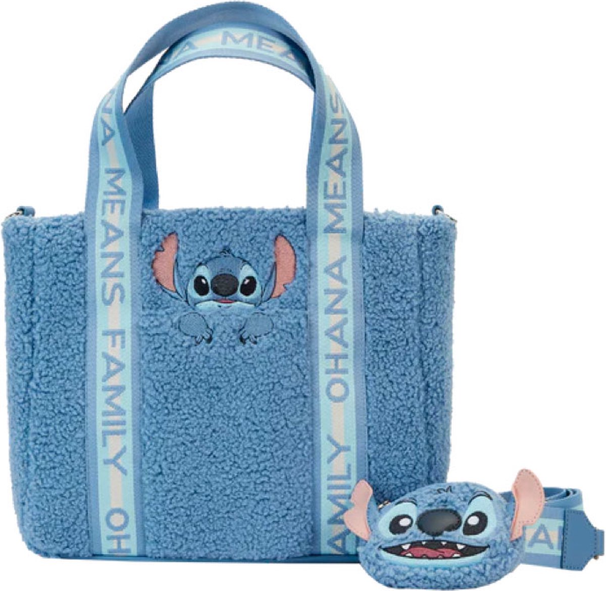 Sans Marque LF Disney Stitch Plüsch-Umhängetasche ohne Markennamen mit Münztasche
