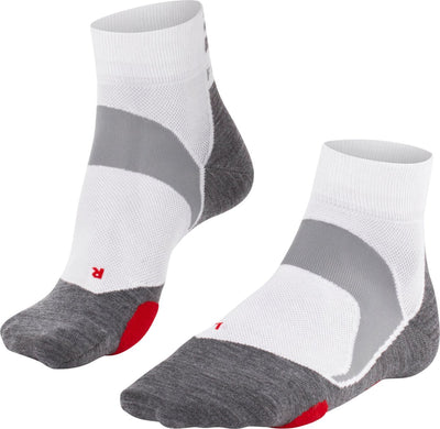 Falke BC5 Anti-Blister-Baumwoll-Funktionsmaterial-Fahrradsocken Unisex weiß - Größe 44-45