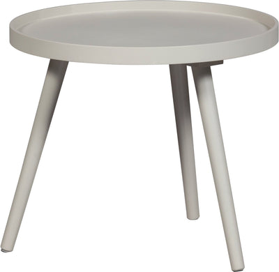 Woood Mesa Beistelltisch m – Holz – Sand – 45 cm x ø45