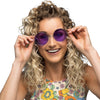 Boland Partybrille Hippie XL Lila
