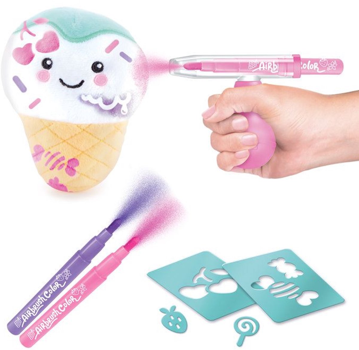 Canal Toys Airbrush-Plüsch – Food'tastic Mini 1er-Pack