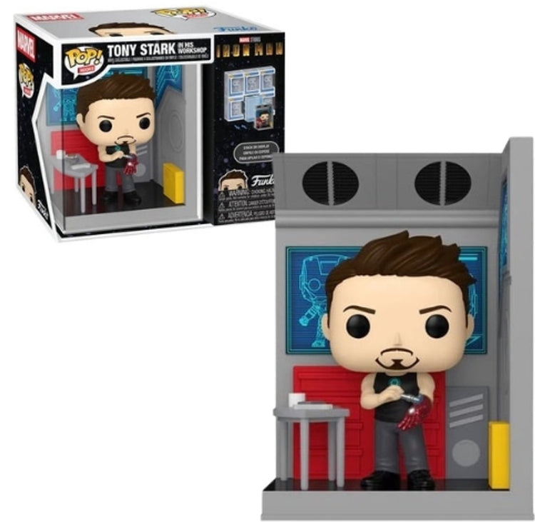 Funko Iron Man Marvel – Tony Stark in His Workshop (Pop! Nooks) Vinylfigur Unisex Pop! - neutral - Standard