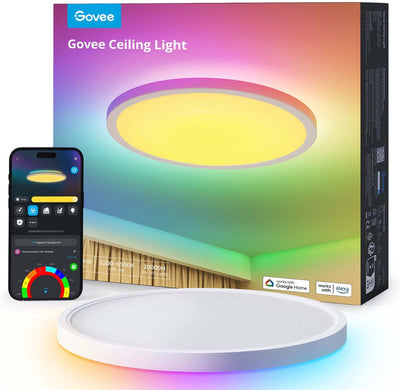 Govee Smart Deckenleuchte Matter RGBWW RGBIC - 12 Zoll - ø 30 cm