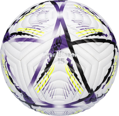 Avento Fußball - Star-Blazer - Lilagelb - Größe 5 - ⌀ ca. 22 cm
