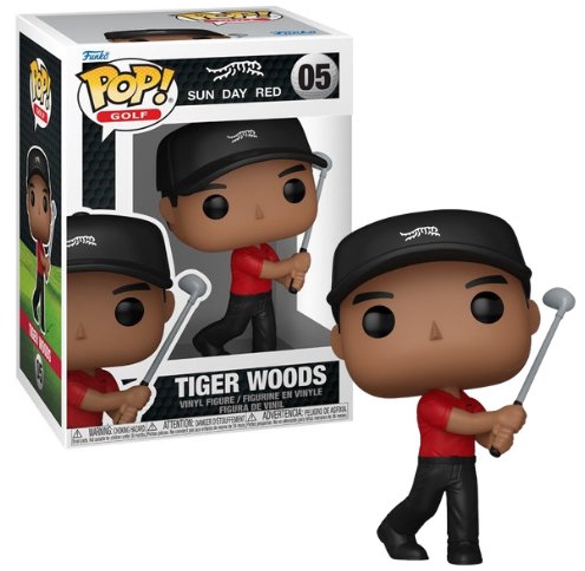 Funko-Pop! Golf: Sun Day Red – Tiger Woods #05
