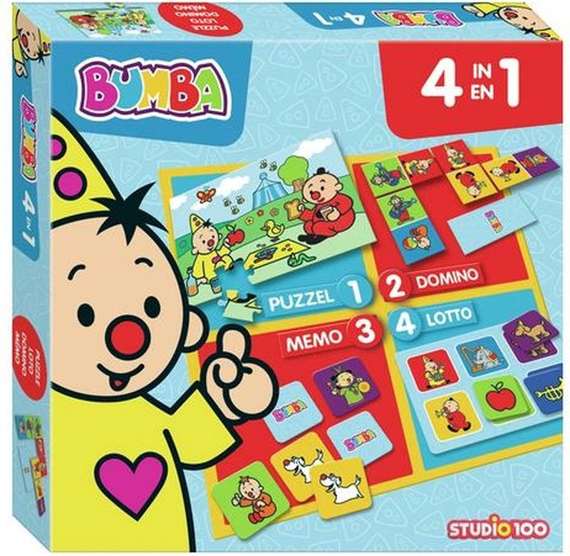 Studio 100 Bumba-Spiel – 4-in-1