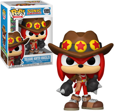 Funko Sonic the Hedgehog Treasure Hunter Knuckles Vinylfigur 1055 Unisex Pop! - mehrfarbig - Standard