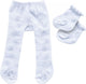 Heless Puppenmillot mit Schneeflocken Socken, 35-45 cm