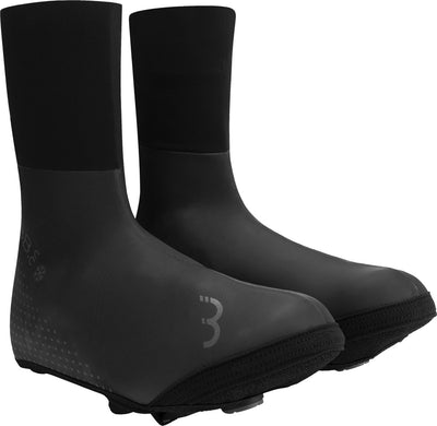 Bbb Cycling Ultrawear Zipperless Fahrradüberschuhe wasserdicht – Überschuhe Radfahren und Mountainbike – Thermo – Schwarz – Größe 39 40 – BWS-25
