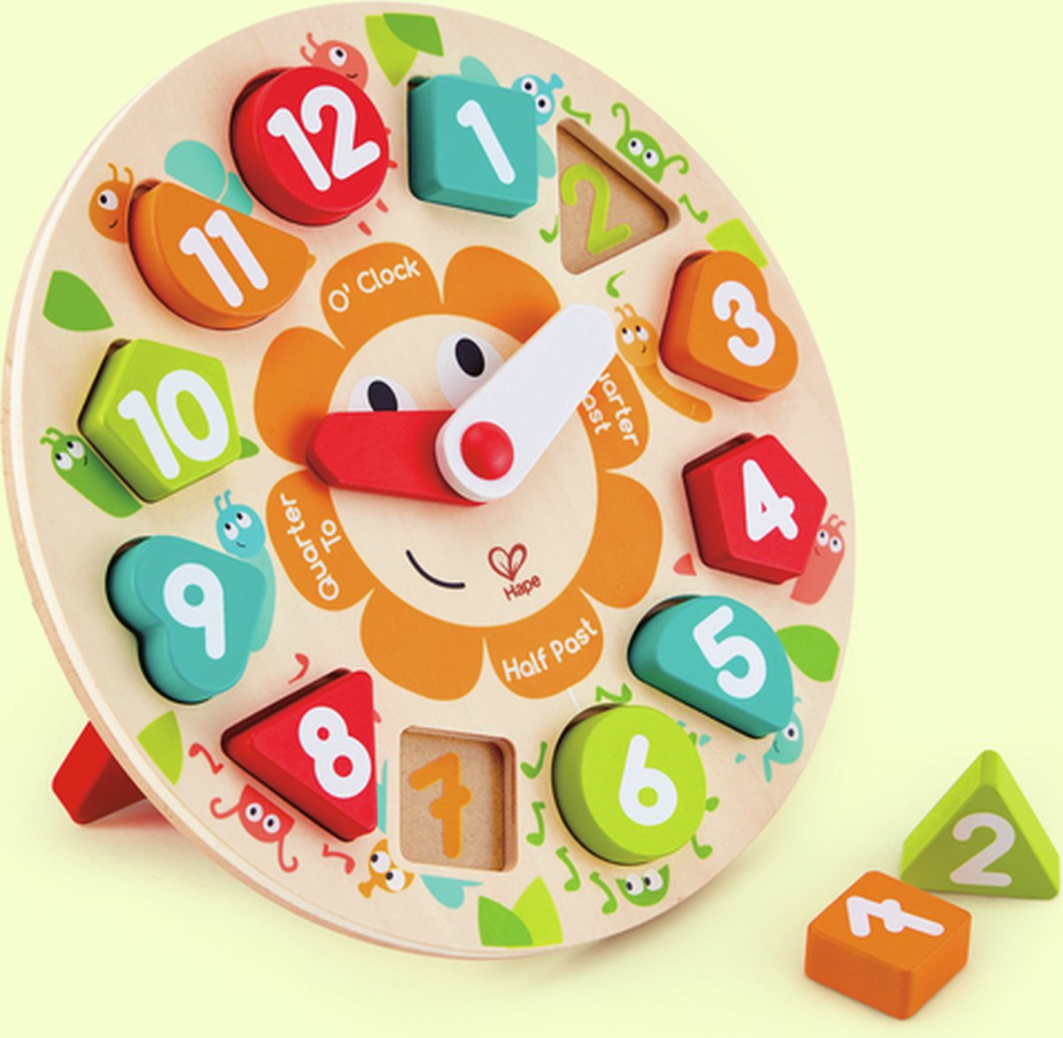 Robustes Uhrenpuzzle von Hape