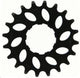 KMC Ritzel 19T hinten Enviolo Nuvinci 1 8, schwarz
