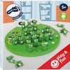 Kleiner Fuß Holz Solitaire Frosch