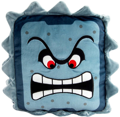 Tomy Super Mario Mocchi-Mocchi Mega Kuscheltierfigur Thwomp 38 cm Kuscheltiere
