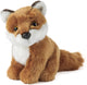 Lebendige Natur - Kuscheltier - Fuchs - sitzend - 15 cm
