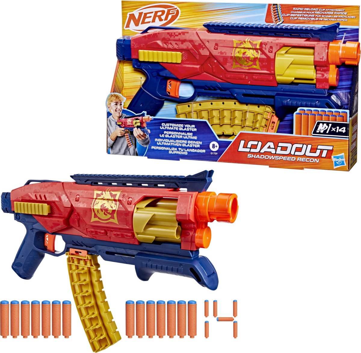Nerf Loadout für Shadowspeed Recon