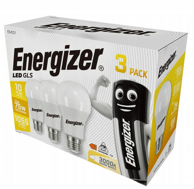 Energizer s18547-Serie – LED-Lampe – 11 W – E27 – 3 Stück